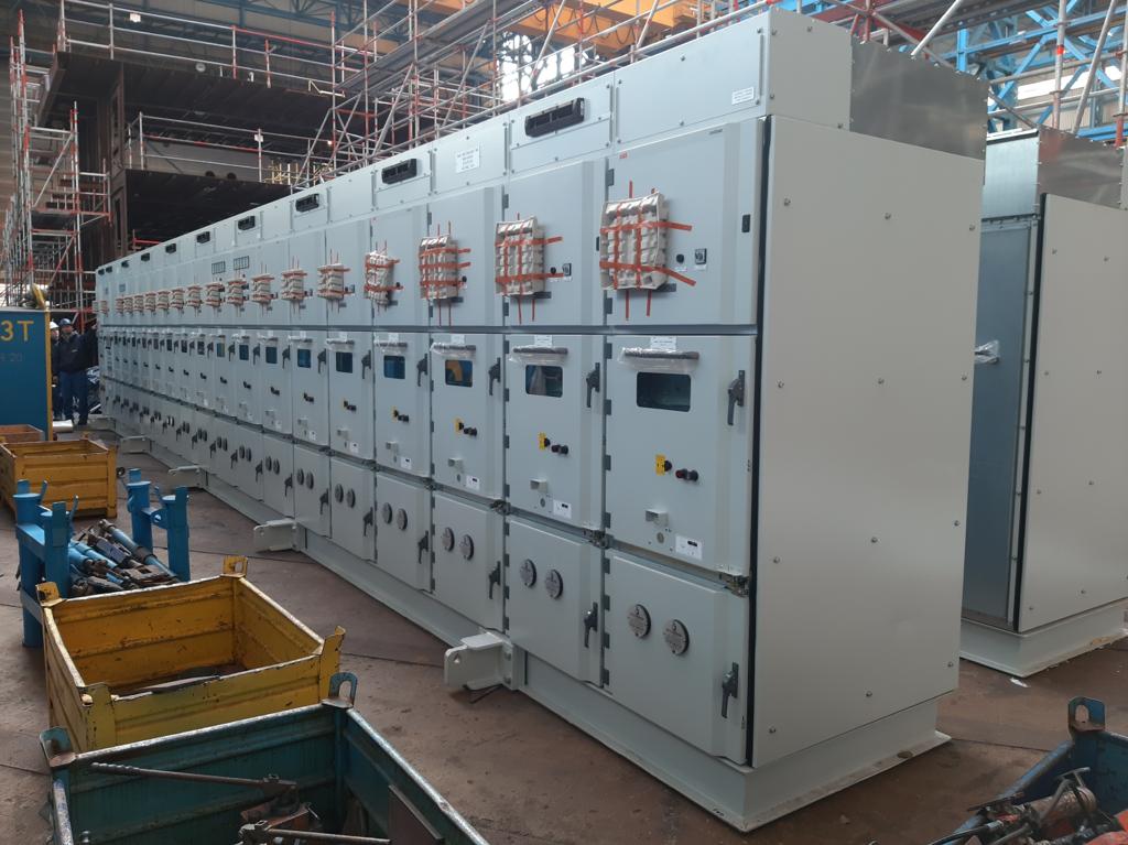 abb schaltanlage ein grosse abb schaltanlage