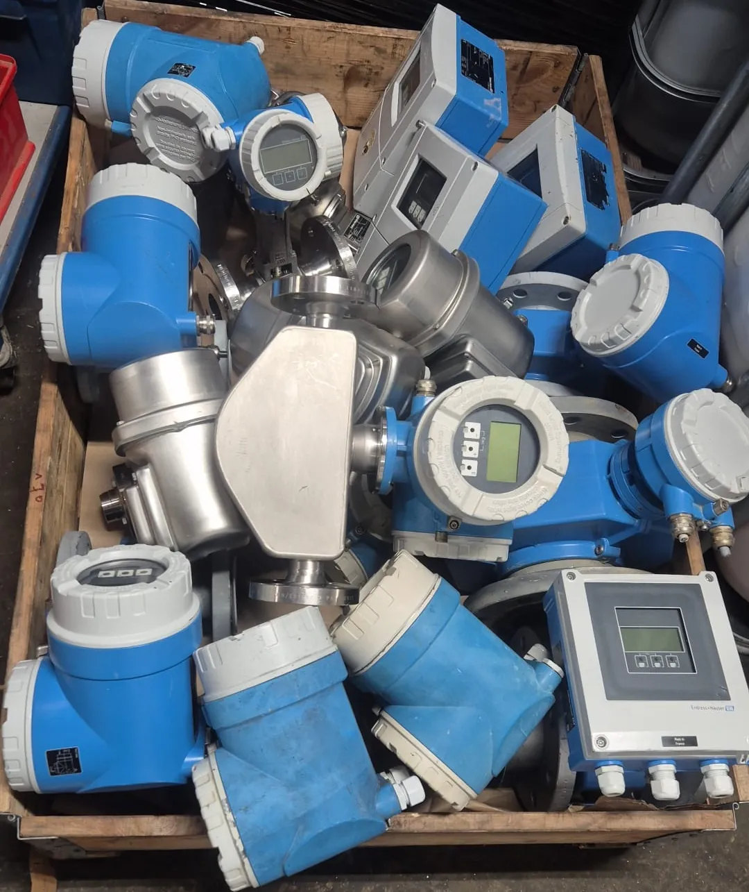 Endress+Hauser Messgeräte und Durchflussmesser aus Industrie-Lagerbestand