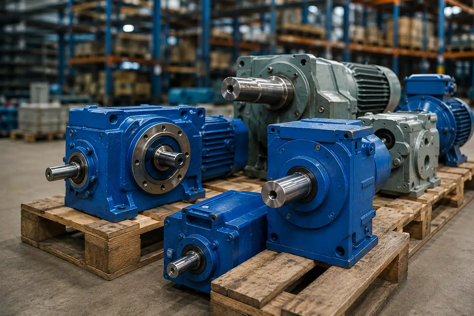 Gebrauchte und unbenutzte Industriegetriebe für den Ankauf durch Industrietec